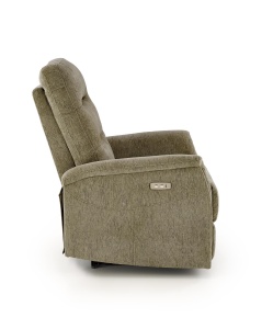 Fotoliu recliner Jamal stofa olive H105 cm - Img 10