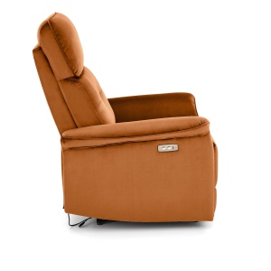 Fotoliu recliner Semir velvet cinnamon H108 cm - Img 6