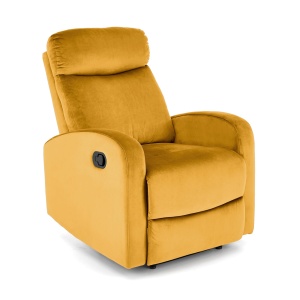 Fotoliu recliner Wonder mustariu H98 cm - Img 5