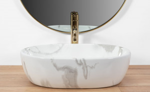 Lavoar Amelia Marmo Shiny L48 cm - Img 5