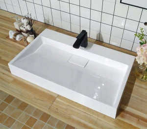 Lavoar Goya ceramica sanitara alb – 50 cm - Img 3