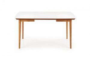 Masa extensibila Barret mdf alb mat - L90/190 x l80 x h75 cm - Img 7