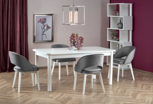 Masa extensibila Florian L160-228 cm alb/alb - Img 1