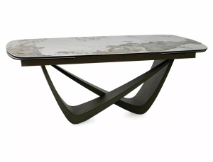 Masa extensibila Maranello Ceramic alb lucios/cupru L200-290xl98 cm  - Img 3