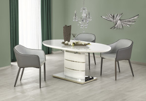 Masa extensibila MDF Aspen - L 140-180 x l 90 x h 76 cm - Img 3