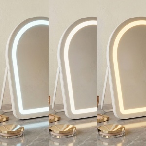 Oglindă LED GLAM White 40x45cm - Img 7