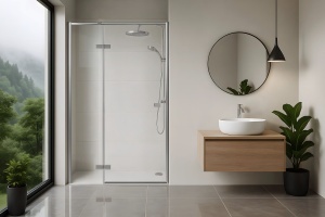Paravan de dus Rea Atlas 80 Chrome - Img 2