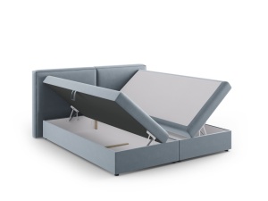 Pat boxspring Arendal 180x200 cm catifea - Img 4