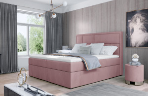 Pat boxspring Meron 140x200 cm Matvelvet 63 - Img 1