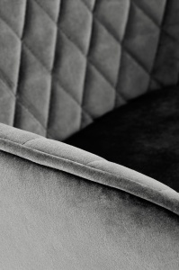 Scaun de bar H-103 velvet gri – H114 cm - Img 16
