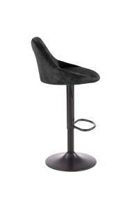 Scaun de bar H101 velvet negru - Img 11