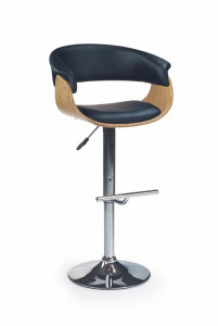 Scaun de bar H45 negru