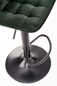 Scaun de bar H95 velvet verde - Img 7