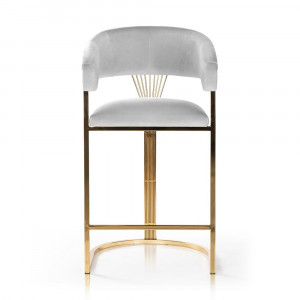Scaun de bar Marcille L 70 cm - Img 2