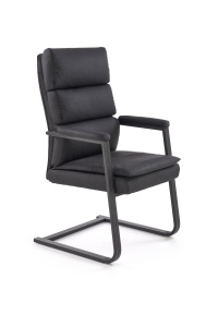 Scaun de birou Adriano SKID negru H109 cm