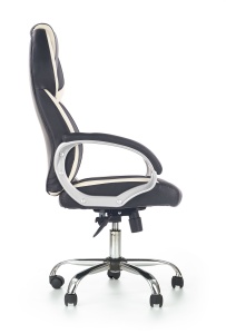 Scaun de birou Barton negru alb - Img 12