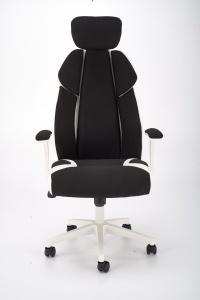 Scaun de birou Chrono negru alb - Img 8