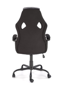 Scaun de birou Jensen negru/gri/rosu H125 cm JENSEN office chair, black / grey / red - Img 2