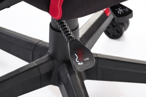 Scaun de birou Nitro 2 rosu/negru H137 cm - Img 2