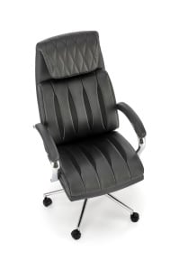 Scaun de birou Romano negru H121 cm - Img 10