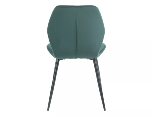 Scaun Jake velvet verde/negru Blu78 - Img 6