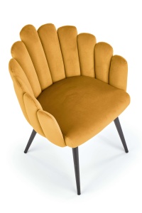 Scaun K410 velvet mustariu – H85 - Img 19