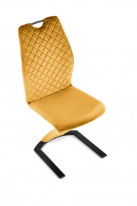 Scaun K442 velvet mustariu - Img 7