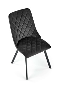 Scaun K450 velvet negru - Img 17