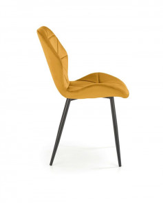 Scaun K453 velvet mustariu - Img 6