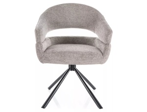 Scaun rotativ Borgo gri/negru Raven07 - Img 3