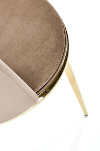 Scaun tapitat K460 – Bej/Gold - Img 12