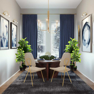Scaun tapitat Salvadore bej/gold – H93 cm - Img 2