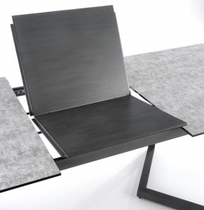 Set masa extensibila Tiziano + 4 scaune K430 gri - Img 6