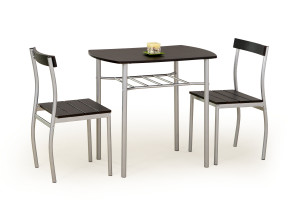 Set masa Lance + 2 scaune wenge