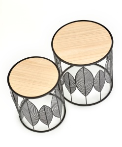 Set mese de cafea Folla negru - Img 12