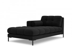 Sezlong tapitat Bali velvet/picioare negre – L185 x l102 x h75 - Img 10