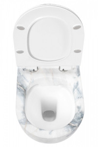Vas wc Carlos granit suspendat capac slim softclose - Img 3