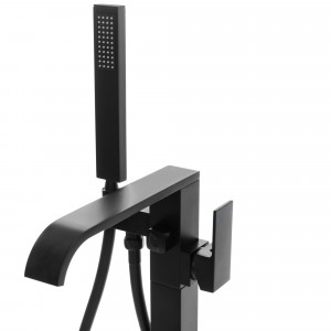 Baterie freestanding Carat neagra - Img 4