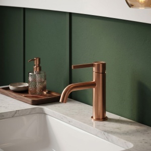 Baterie pentru baie Rea Foster Brush Copper - Img 6