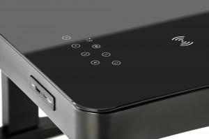 Birou B52 cu functie de reglare a inaltimii L120 negru - Img 4