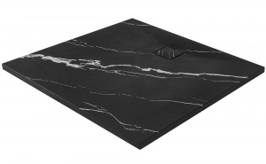 Cadita de dua Magnum Carrara neagra 90x90 - Img 6
