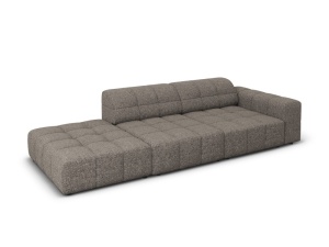 Canapea 3 locuri deschisa pe o parte Chicago chenille L262 cm - Img 11