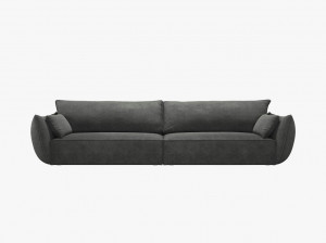 Canapea 4 locuri Kaelle chenille L248 cm - Img 10