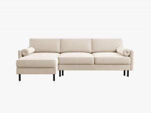 Coltar extensibil 5 locuri Scott catifea L212 cm - Img 2