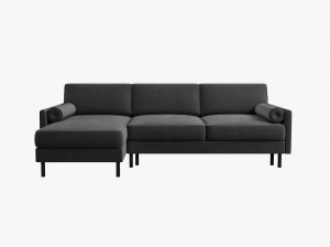 Coltar extensibil 5 locuri Scott catifea L212 cm - Img 12