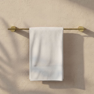 Cuier de baie Tomi 5801 Brush Gold - Img 3