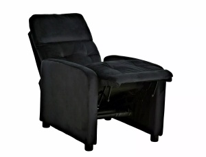 Fotoliu Otus velvet negru Blu19 H100 cm - Img 5