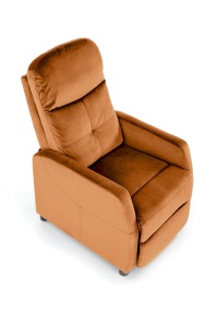 Fotoliu recliner Felipe 2 velvet cinnamon H103 cm - Img 5