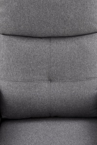 Fotoliu recliner Felipe stofa gri H103 cm - Img 17