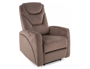 Fotoliu recliner Kronos velvet cappuccino Blu38 - Img 6